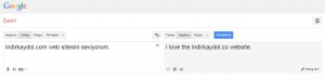 Google Çeviri Bilgisayardan Nasıl Kullanılır