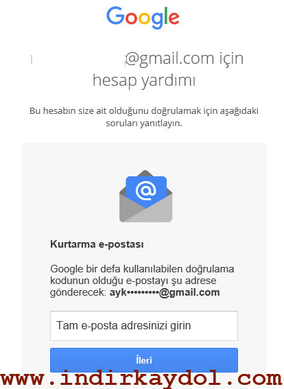 Hacklenen Gmail Hesabını Geri Almak